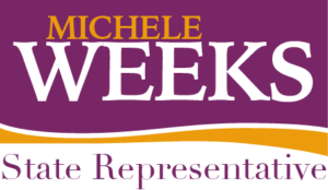 Michele Weeks' campaign logo